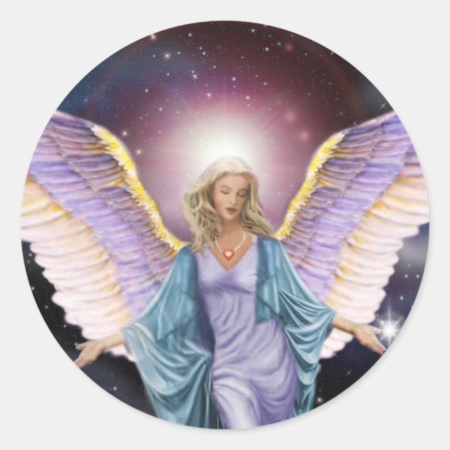 Indriel Classic Round Sticker (Front)