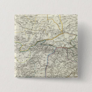 Induslander South Asia 15 Cm Square Badge