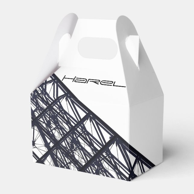 Industrial Architecture Favour Box (Front Side)