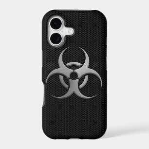 Industrial Bio Hazard Symbol with Steel Effect