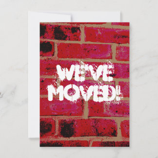 Industrial Brickwork We've Moved Announcement