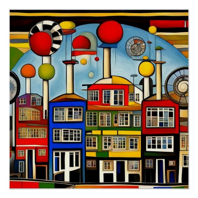 Industrial Buildings Poster (Front)