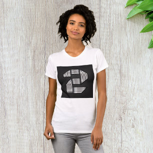 Industrial Chrome Number 2 Bold Metallic T-Shirt