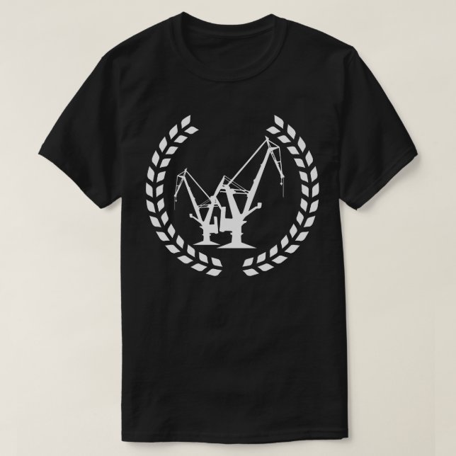 Industrial Crane T-Shirt (Design Front)