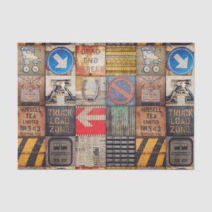 Industrial Decoupage Tissue for collage and crafts Tissue Paper