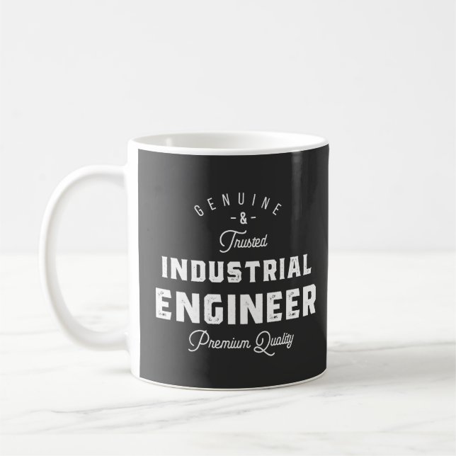 Industrial engineer, cool, engineer, engineering, coffee mug (Left)