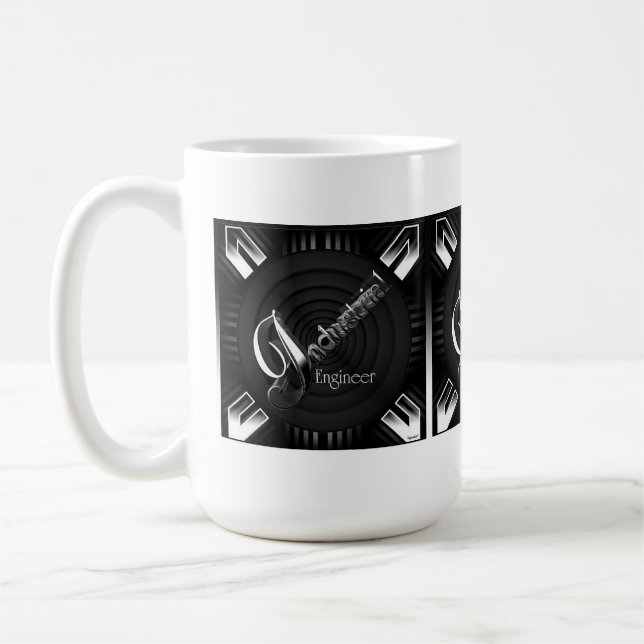 Industrial Engineer Deco Flare Coffee Mug (Left)