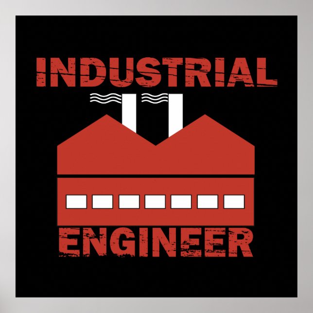 industrial engineer poster (Front)