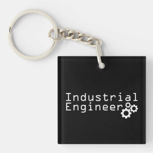 Industrial Engineering Funny Engineer Key Ring