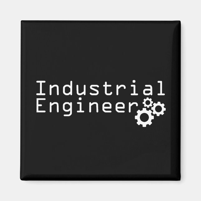 Industrial Engineering Funny Engineer Magnet (Front)