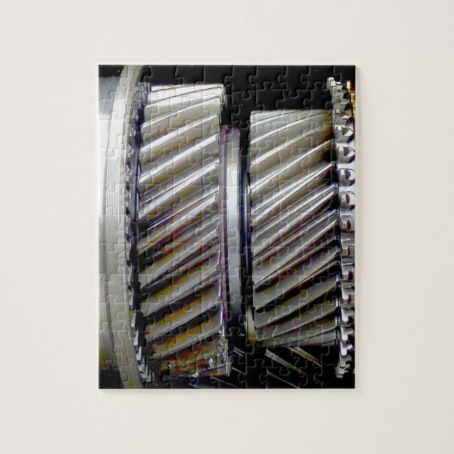 Industrial Gears Jigsaw Puzzle (Vertical)