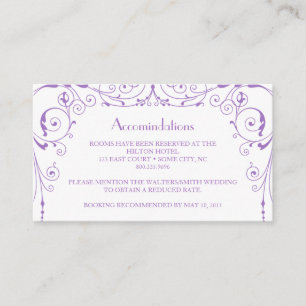 Industrial Ironworks Accommodations Card