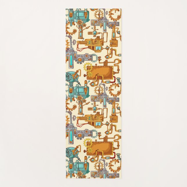 Industrial Machines Yoga Mat (Front)