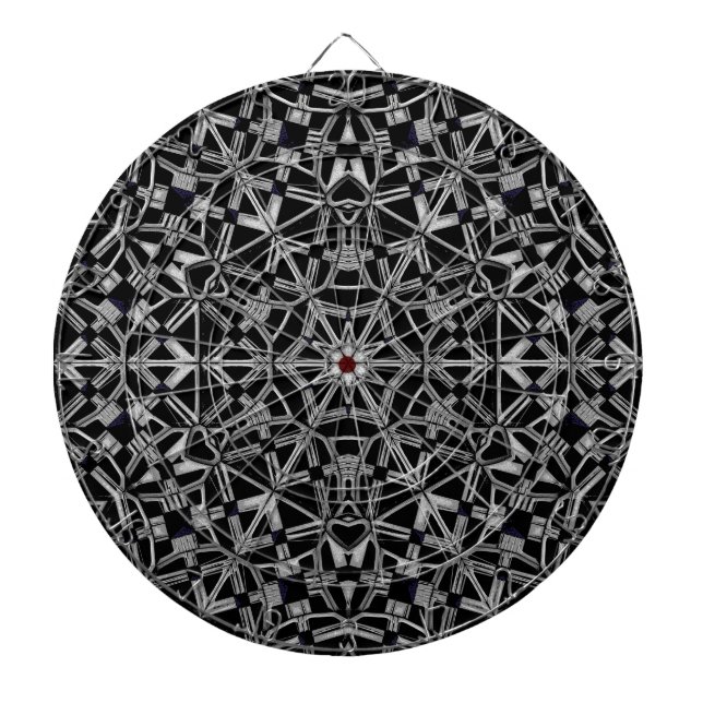 Industrial Mandala  Dartboard (Front)