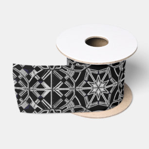 Industrial Mandala Satin Ribbon