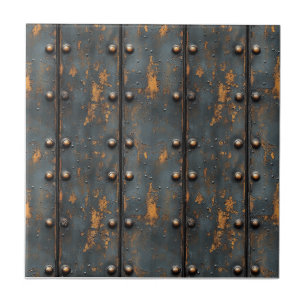 Industrial Metal Rustic  Ceramic Tile