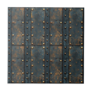 Industrial Metal Rustic  Ceramic Tile
