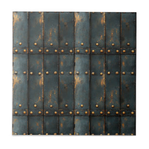 Industrial Metal Rustic  Ceramic Tile