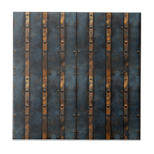 Industrial Metal Rustic  Ceramic Tile