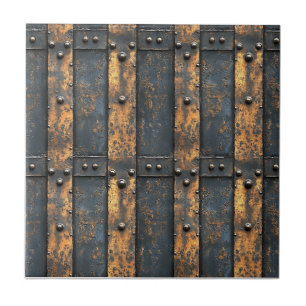 Industrial Metal Rustic  Ceramic Tile