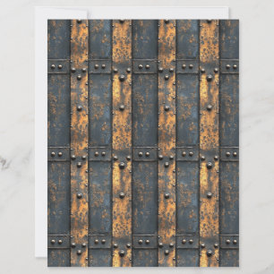 Industrial Metal Rustic Scrapbook Paper