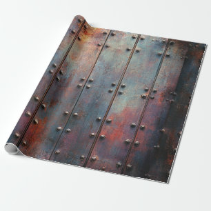 Industrial Metal Wrapping Paper