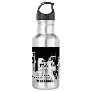 Industrial Metallurgical Combine Steel Water Bottl 532 Ml Water Bottle