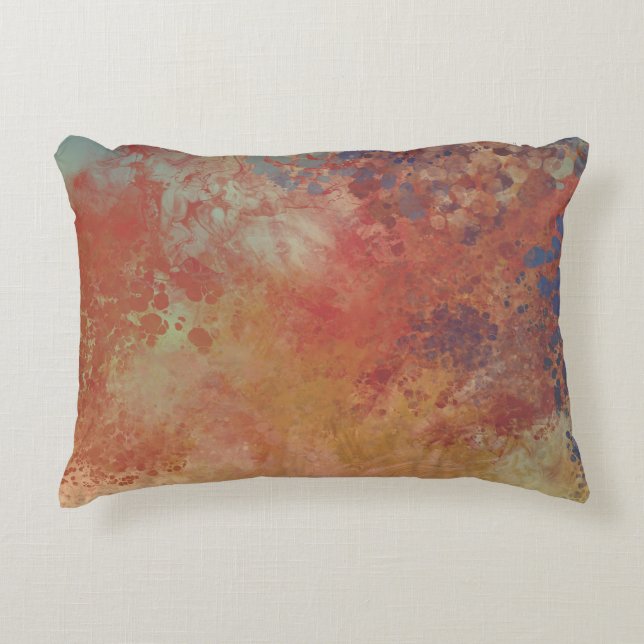 Industrial  Rustic Metallic Inspired Art Decorative Cushion (Front)