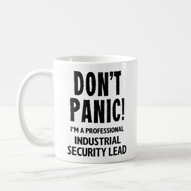 Industrial Security Lead Coffee Mug (Left)