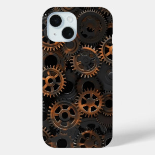 Industrial Steampunk Gears Phone Case
