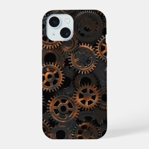 Industrial Steampunk Gears Phone Case