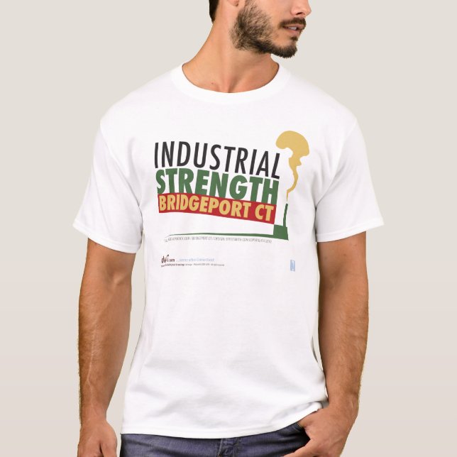 Industrial Strength t-shirt / deepCT.com (Front)