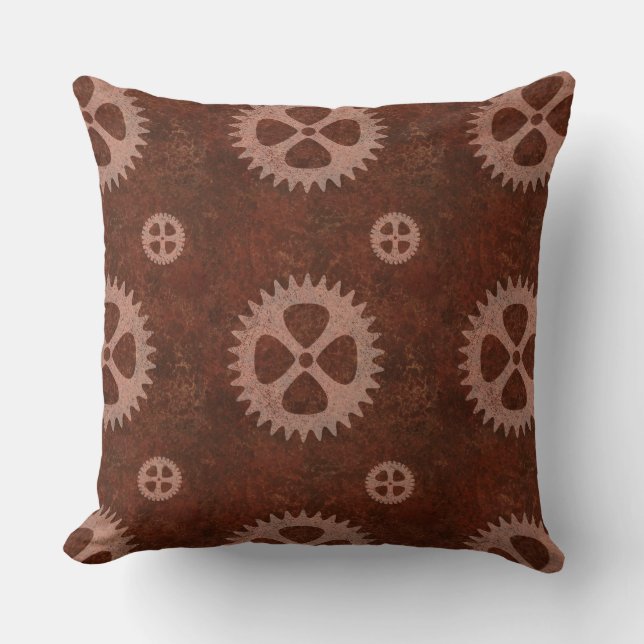 Industrial Throw Pillow (Front)