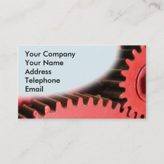 Industrial Vintage Gears Business Card