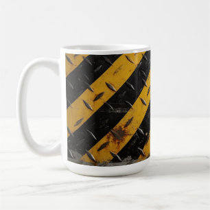 Industrial-Warning-Stripes Mug