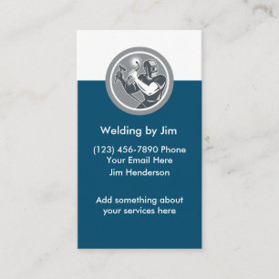 Industrial Welding Services Business Card