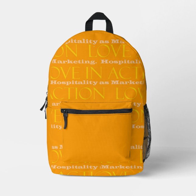 Industry-Specific Backpack - Hospitality (Front)