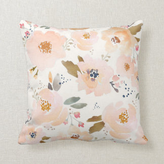Indy Bloom Peachy Baby Floral Pillow