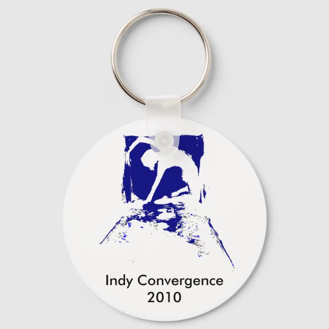 Indy Convergence 2010 Key Chain (Front)