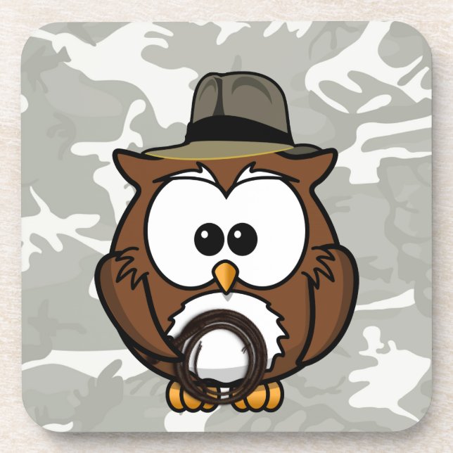 Indy owl coaster (Front)