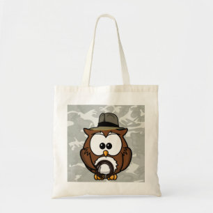 Indy owl tote bag
