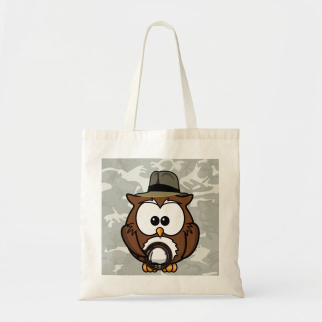 Indy owl tote bag (Front)