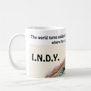 INDY Stoic Motivational Quote Mug