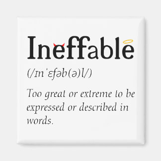 Ineffable Heaven and Hell Magnet