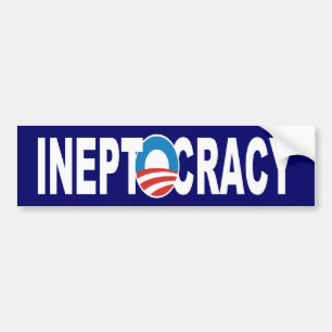 Ineptocracy Bumper Sticker