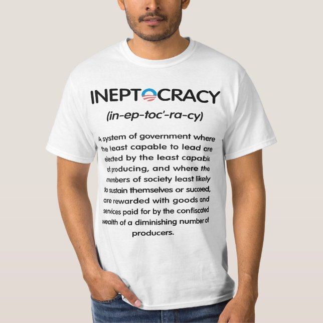 Ineptocracy  Tee (Front)