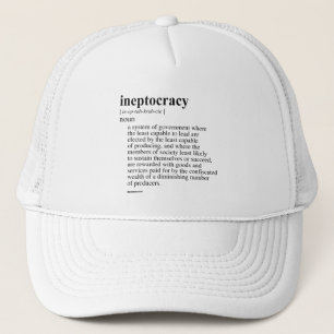 INEPTOCRACY TRUCKER HAT