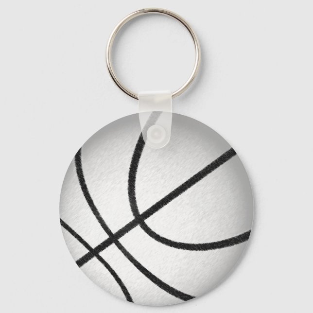 INEXPENSIVE Basketball Keychians in BULK Key Ring (Front)