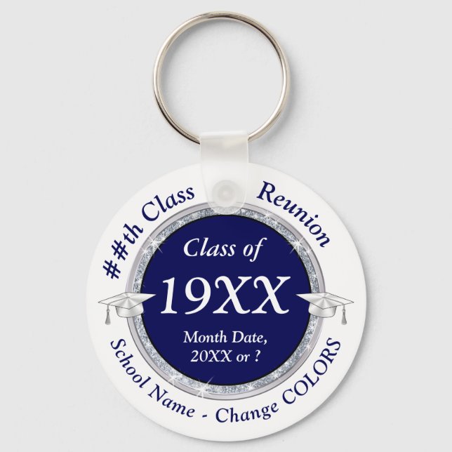 Inexpensive Class Reunion Ideas, Class Reunion  Key Ring (Front)