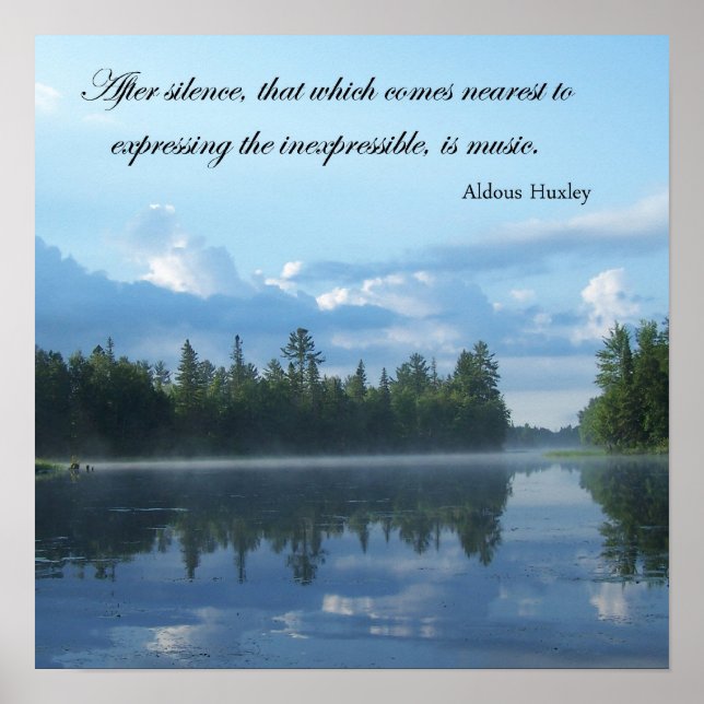 Inexpressible Music Poster (Front)